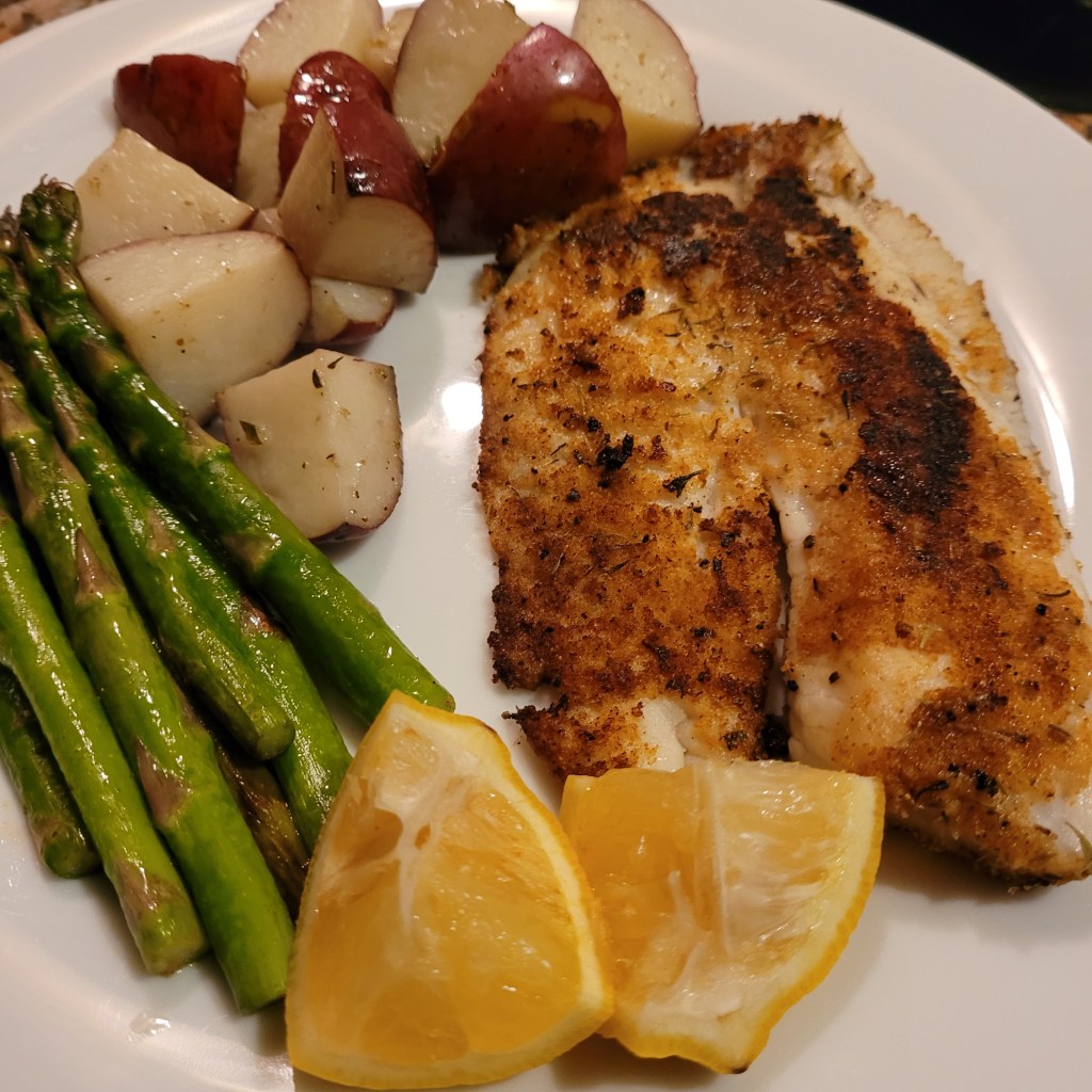 Panko Crusted Tilapia